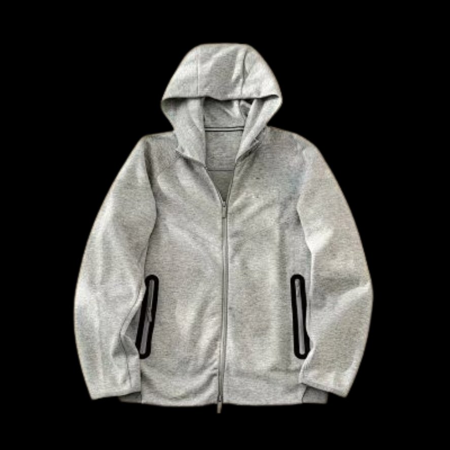 Minimalist Techwear-Style Tracksuit - rep bluzy z kapturem