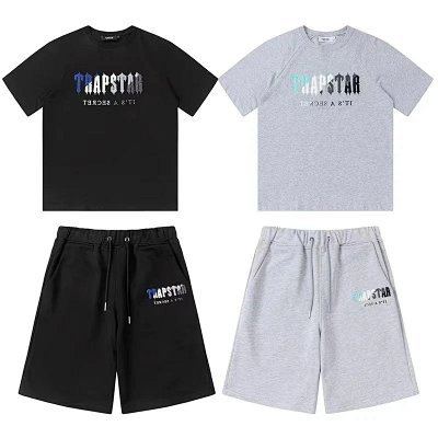 Trapstar,Short Sleeve And Shorts Set