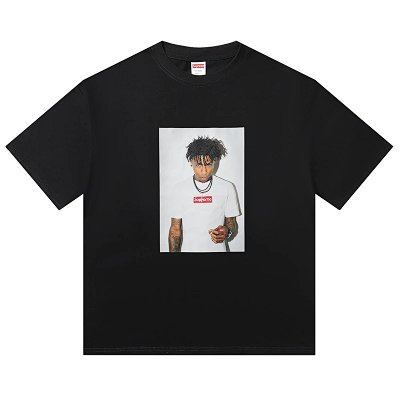 Supreme,Printed Short Sleeve T-Shirt