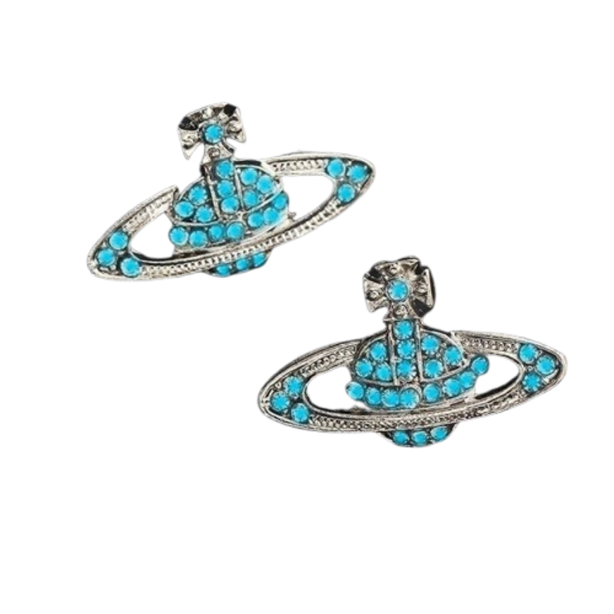 Vivienne Westwood,orb stud earrings