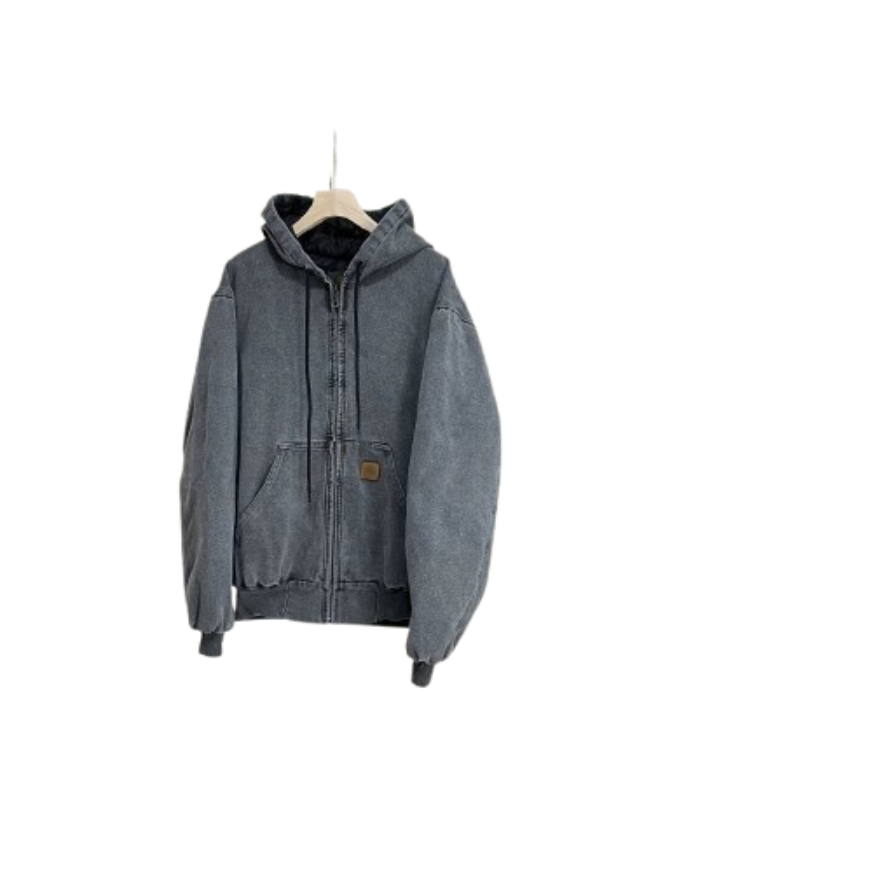 Carhartt,lined duck hooded jacket