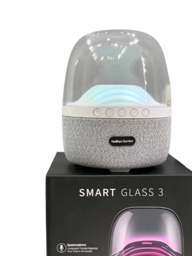 transparent RGB colorful light bluetooth speaker
