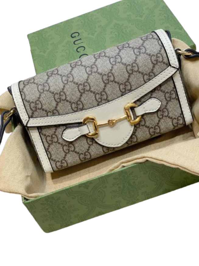 Gucci Horsebit 1955 mini GG canvas crossbody bag