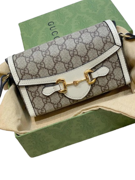 Gucci Horsebit 1955 mini GG canvas crossbody bag