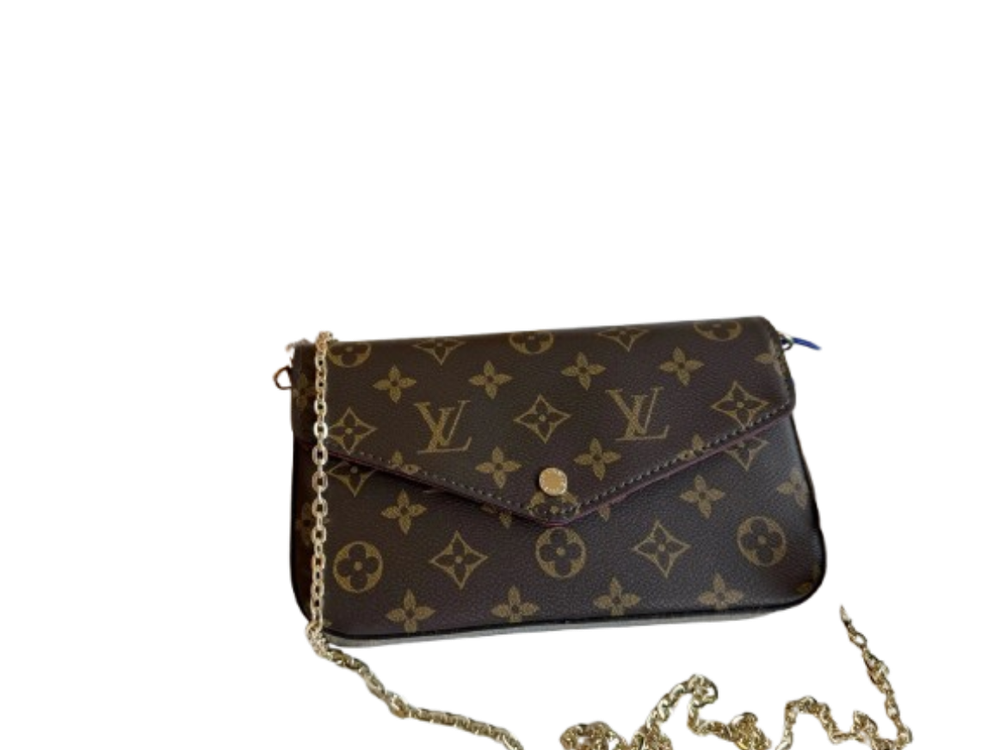 Louis Vuitton Pochette Felicie classic monogram chain crossbody bag