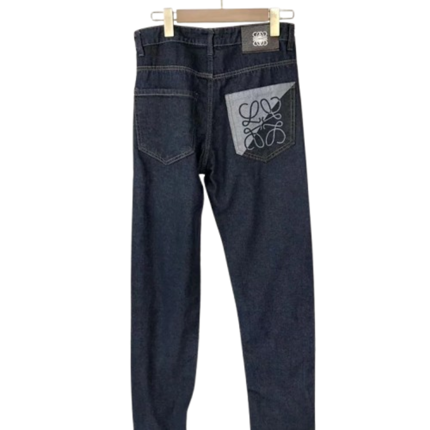 LOEWE,Patch Pocket Straight-Leg Jeans