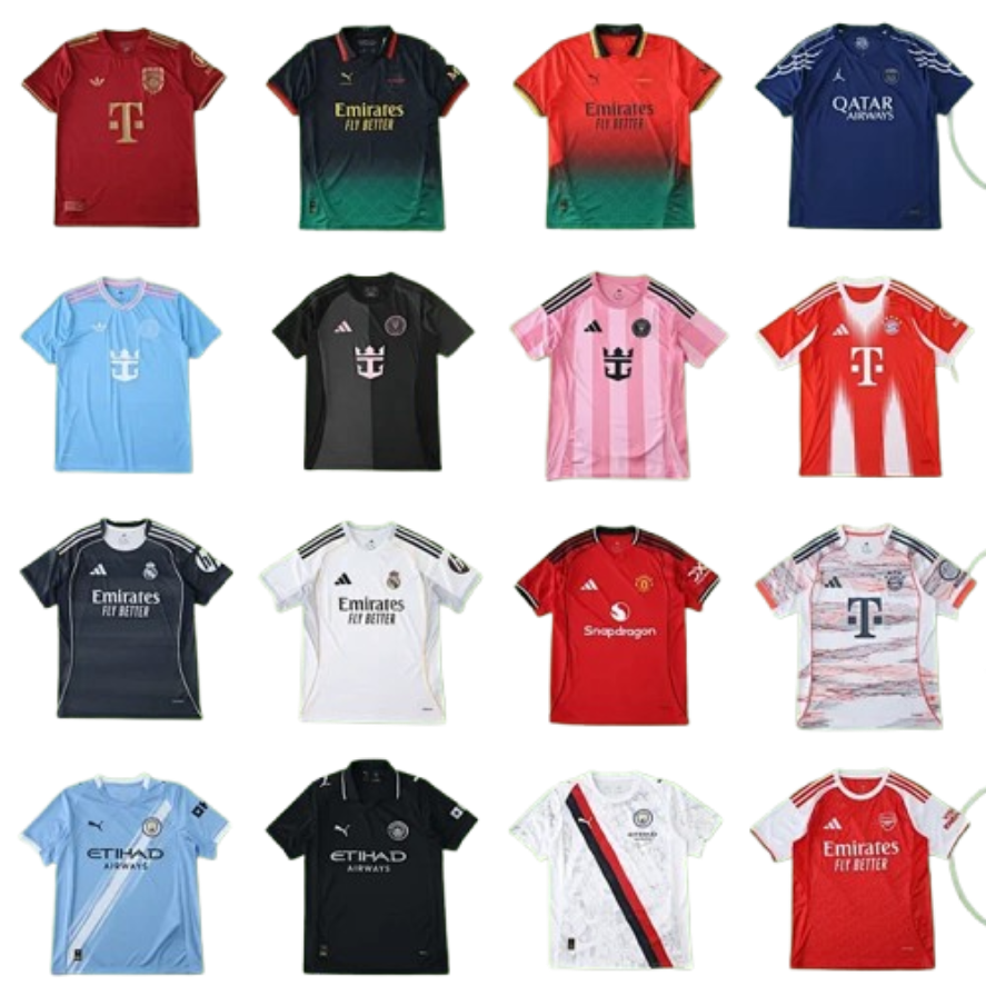 Club short-sleeve football jersey