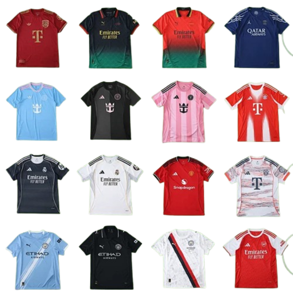 Club short-sleeve football jersey